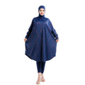 MOTIVE FORCE Hot Selling Bronzing Printing Swimsuit 3pcs Long Sleeve Muslim Swimwear Burkini Islamic Swimsuit