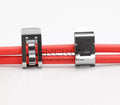 Universal SUS304 Pv Module Clamp Solar Cable Fixing Clips for 2x 4 or 6Mmsq  for Wires Cables Pipes