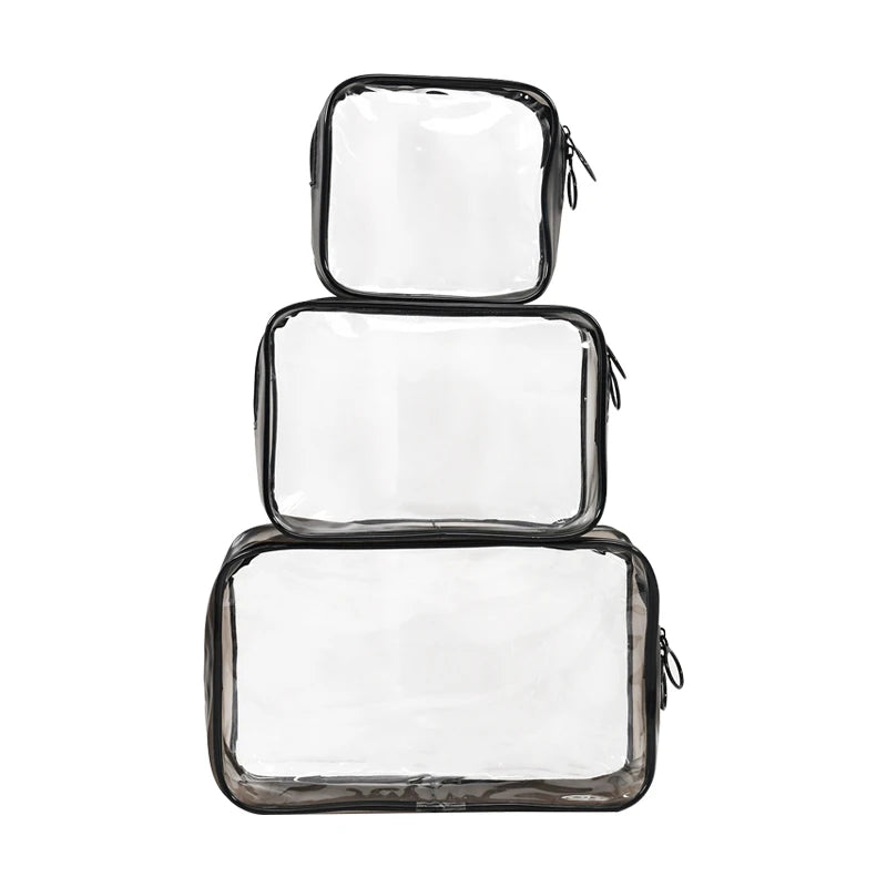 Custom Logo Holographic PVC Cosmetic Case Fashionable Portable Waterproof Zipper Bag with Candy/Letter Pattern for Women