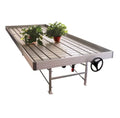 Greenhouse with ABS Tray for Seedling Ebb Flow Rolling Bench