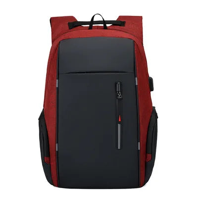 Rucksack Laptop Customizable Logo Large Capacity Men's Business Laptop Bag Multifunctional USB Backpack
