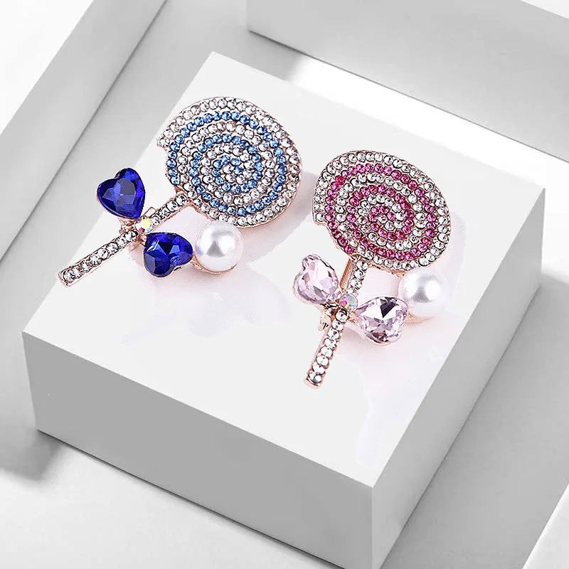 New Fashion All-match Cute Sweet Lollipop Brooch Corsage Collar Pin Clothing Accessories Brooch