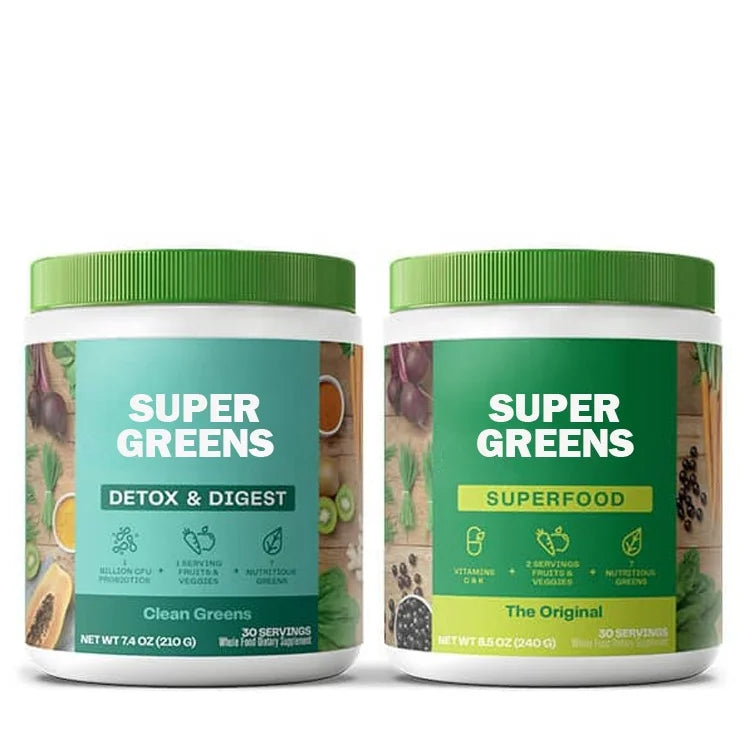 Private Label Vegan Super Green Blend Juice Powder 240G Organic Supergreens Blend Super Greens Vegetable Powder