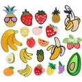Cute Cartoon Fruit Iron on Patch Small Embroidery Patch for Kids Clothing Bag Hat Decoration