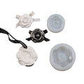 Camellia Pendant Silicone Mold Flower Aromatherapy Plaster Soap Flower Mold for Hanging Decoration