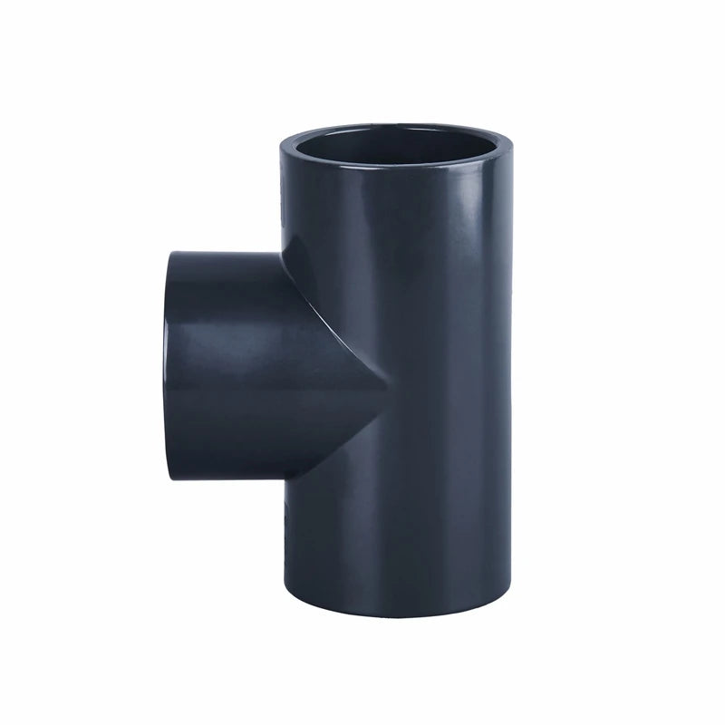 China High Quality Plastic Upvc Socket Tee DN15 to DN600 Upvc Cross Tee 1/2 to 1.5inch UPVC Tee Fitting