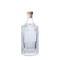 High Quality Round 250ml 500ml Clear/Frosted Empty Vodka Liquor Gin Rum Tequila Spirits Glass Whisky Bottles With Wooden Cork