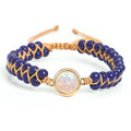 4mm Natural Stone Beaded Bracelet for Women Jewelry Handwoven Double Layer Adjustable Healing Crystal Amethyst Bracelet