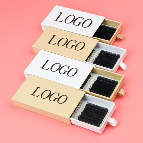 0.15 D Mix Matte Soft Eyelash Extensions Korean PBT Cashmere Synthetic Flat Individual Ellipse Lashes 7mm Length CC Curl Box