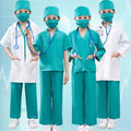 School Show Children Hospital Show Coat Scrubs Doctor Nurse Uniform Dress