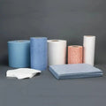 Source Factory Custom Multipurpose Blue Industrial Melt-Blown Nonwoven Breathable Plain Waterproof Filter Fabric Wipes Roll