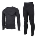 FLW Unisex Winter 2-Piece Thermal Heated Suit Long Johns Breathable Warm Underwear