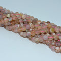 Wholesale 4/6/8/10mm Natural Cherry Agate Loose Gemstone Beads for DIY Jewelry