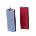 B-3100 DIY Christmas Cuboid Shape Moldes De Silicona Para Velas Silicone Candle Molds for Soap and Candles Making Cake Mould