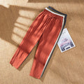 S-XXL New Summer Women's High Waist Casual Pants Loose Pants Women's Thin Leg Pants