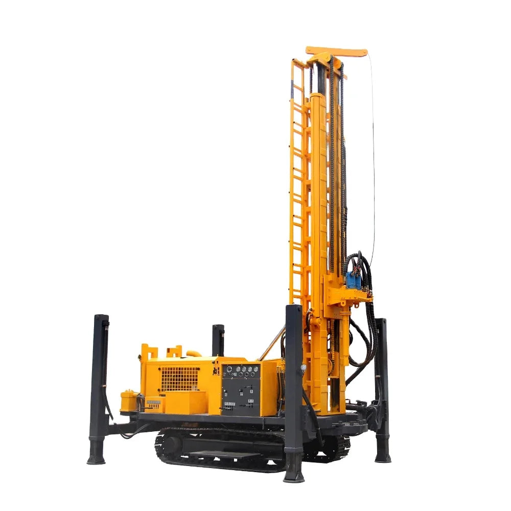 Crawler Drill Rig Crawler Drilling Rig 2024 New Model 400m Depth Crawler Water Well Drill Rig
