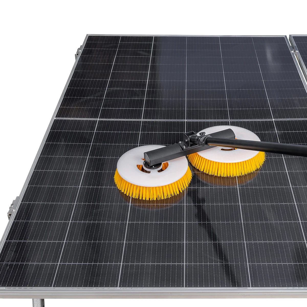 Premium Quality Double Disc Rotary Brush for Solar Panel Cleaning Solar Cleaning Rotating Brush
