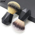 Wholesale NEW Luxury Vegan Cruelty-Free Diamond Shaving Brush Synthetic Hair Private Label Mens Beard Grooming Stylish Barber