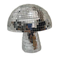 Wholesale Home Art Table Silver Mushroom Shape Disco Mirror Reflective Ball for Party