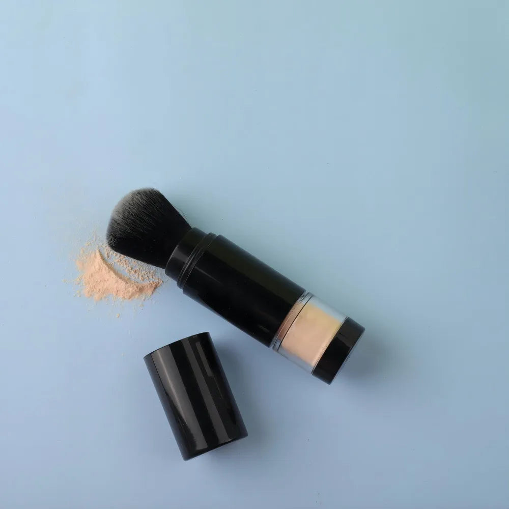 Mineral Refillable Brush Spray Powder  Dispensing  Loose   Makeup Tools Applying Brush Setting Powder Brush Travel  Makeup Tools