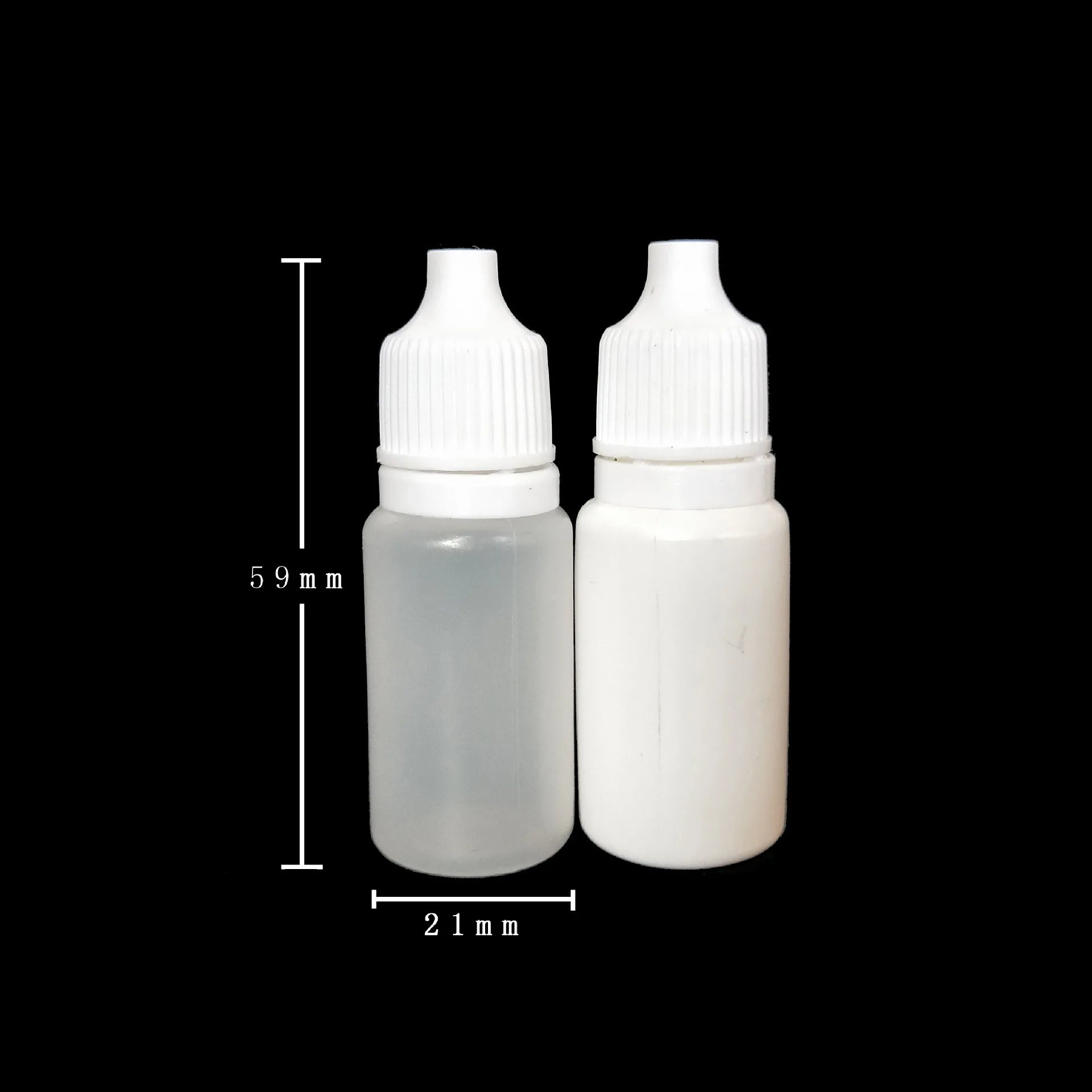 10ml 20ml 30ml for Transparent PE Plastic Tube for Eye Dropper Bottle