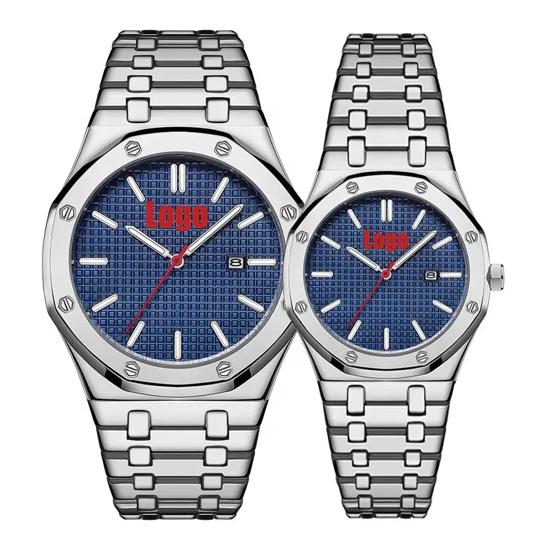 Wristwatches Luxury Men Women Alloy Analog Quartz Wrist Watches for Men Custom Watch