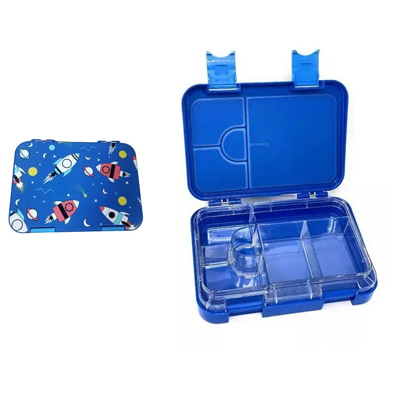 Best Selling Personalized BPA-Free Plastic Bento Lunch Box Microwave Safe for Children Household Factory Design