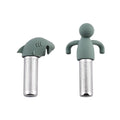 Non Plastic BPA Free Stainless Steel Reusable Tea Filter with Silicone Handle