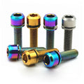 BST- TI GR5 Titanium Socket Head Bolts with Washer M3 M5 M6 M8 Bike Split Rim Fasteners Bike Accessories