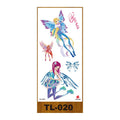 Free Sample Custom Temporary 3D Non-toxic Colorful Tattoo Sticker Mini Kids Body Art