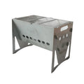 Burning Portable  BBQ Grill Folding Outdoor Camping Wood Stove