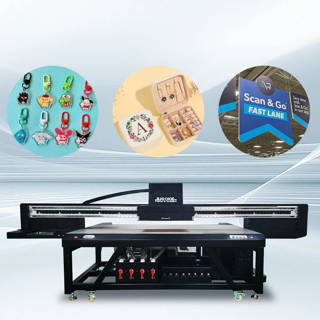 8*4ft Uv Large Format Printer Directly on a Variety of Substrates Like Vinyl Aluminum Wood Uv Printer 250*130cm Printing Size