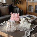DIY Valentine's Day Scented Candle Silicone Molds Souvenir Candle Plaster Crafts Ornaments Handmade Soap Moulds Wholesale