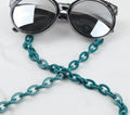 Vintage Tortoiseshell Mixed Color Lanyard Extension Chain Hollow Acrylic Resin Eyewear Accessories Jewelry Trends Glasses Chains