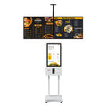 Restaurant Menu Board Touch Screen Self Service Payment Machine POS Terminal Receipt Printer Touch Screen Kiosk