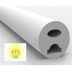 DC12V 24V SMD2835 2835 360 Degree Round LED Flex Neon Tube Light 13mm Diameter for Ceiling Pendant Light