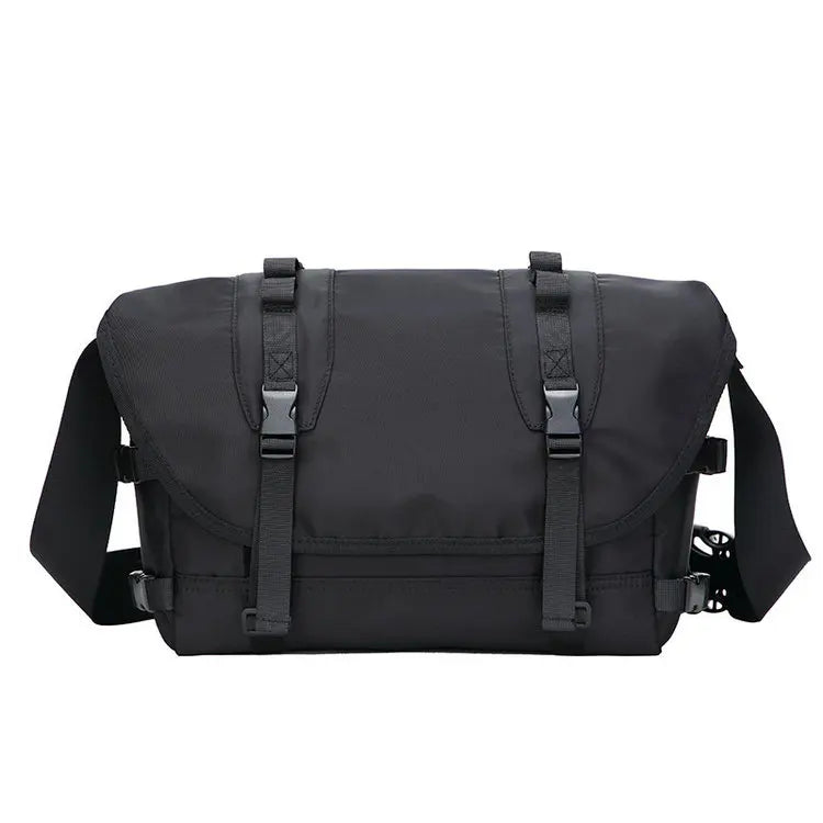 Large Capacity  Custom Oxford Pu Leather Sport Side Chest Sling Crossbody Luggage Travel Shoulder Messenger Bag for Men Women
