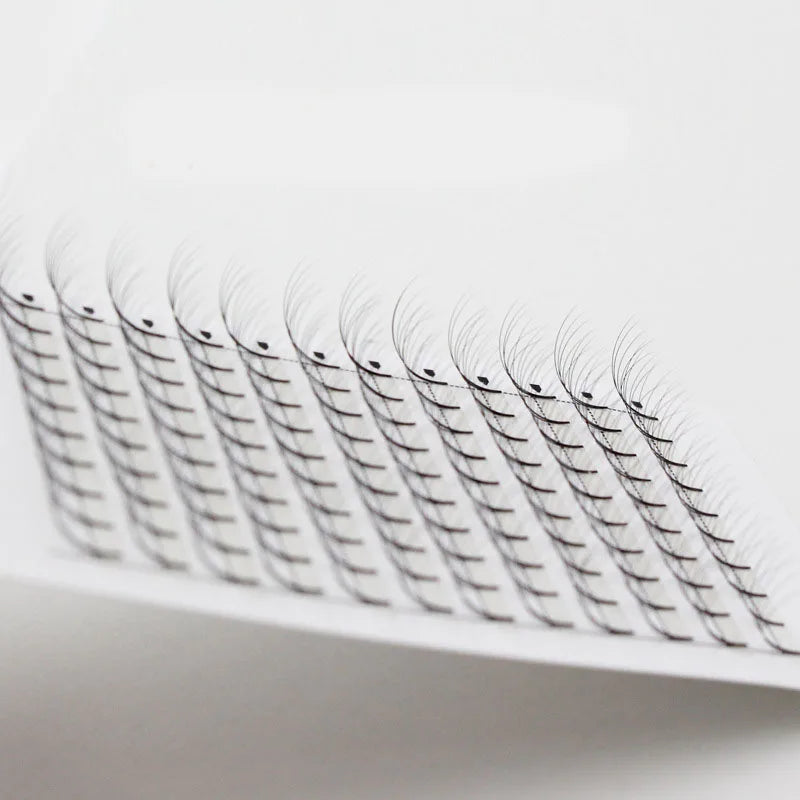 500 Fans Sharp Slim Narrow Stem Premade Volume Fans Loose Thin Pointy Base Eyelashes Extensions