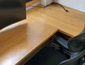 Customized Size Bamboo Desktop Board for Office Desks Dark Black Carbonized Colour Adjustable Standing Desk Table Top