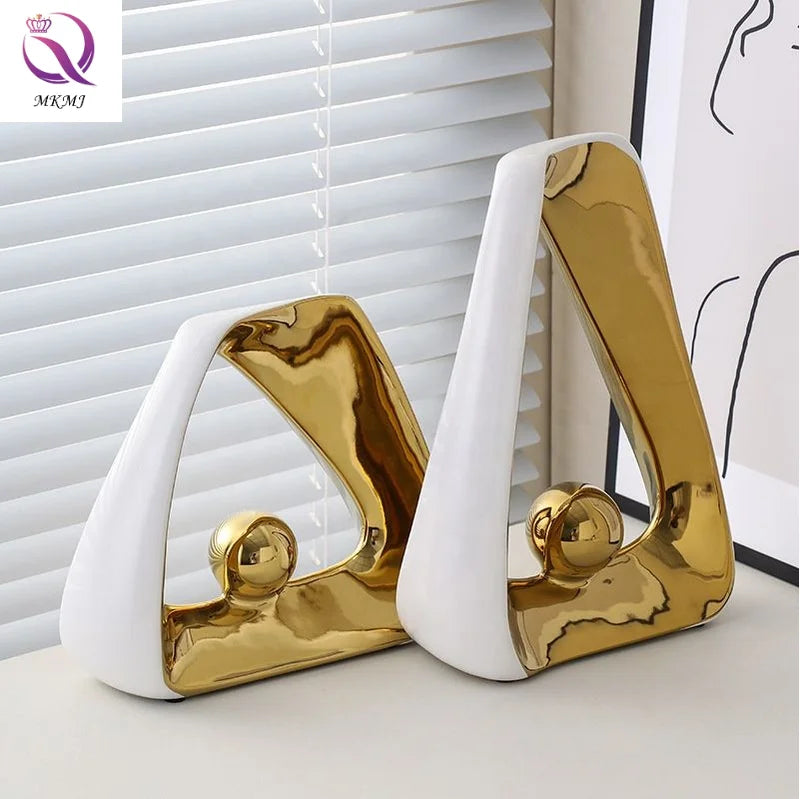 Technological Office Creative Ornaments Light Luxury TV Wine Cabinet Decorations Desktop Home Crafts