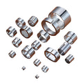 65Mn Manganese Steel Automobile Bushing With Opening and 304 Stainless Steel Elastic Pin Ring for Mechanical Hardware