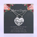 Tree of Life Grandma Grandpa Uncle Aunt Mother's Day Father's Day Mom Dad Sister Brother Son Mother Daughter Family Necklace