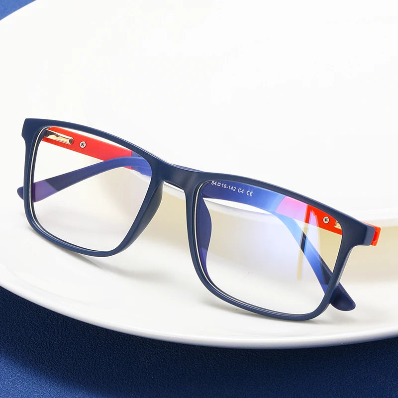 81121 Spring TR90 Colorful Fashion Anti-Blue Light Optical Glasses Eyeglasses Occhiali Gafas Sport Eyewear Eyecare 2026