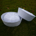Wholesale Stock Party Hats Custom Embroidery Fashion White Captain Sailor Hats for Party Performance