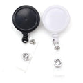 Retractable Badge Reels With Alligator Swivel Clip Vinyl Card Holder Strap for Office Supply DIY Nurse Badge Reel