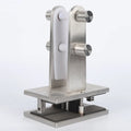 Custom Processing 304 Stainless Steel Pool Clips Bathroom Glass Clamps Hardware Polished Manufacturer Supplies Carton Packing