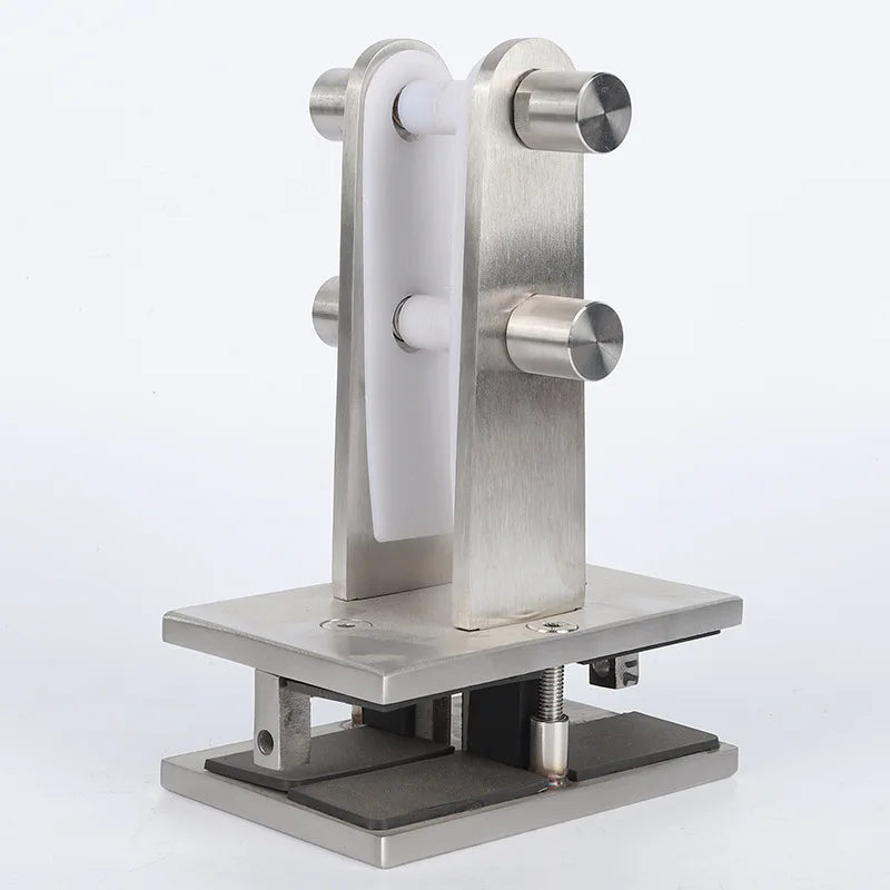 Custom Processing 304 Stainless Steel Pool Clips Bathroom Glass Clamps Hardware Polished Manufacturer Supplies Carton Packing