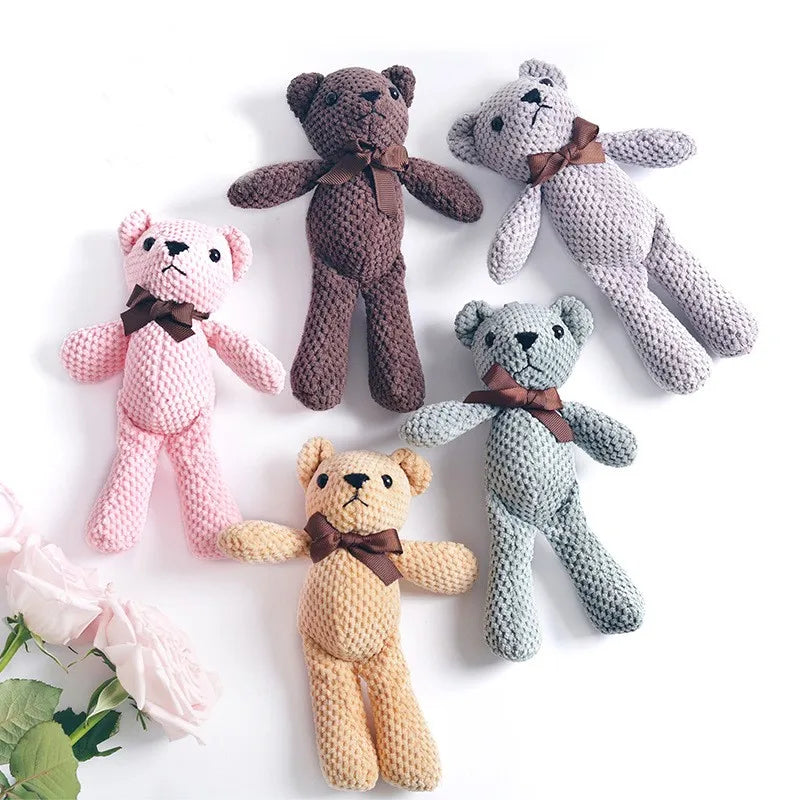 Customized Amigurumi Stuffed Animals Cartoon Handmade Crocheted Bear Toys for Kids Crafts Gift