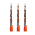 Tungsten Steel 2 Flute Coated Taper Ball End Mill Cnc Router Bits for Wood Woodworking Carving Tools Ball Nose Bits Carbide 6mm