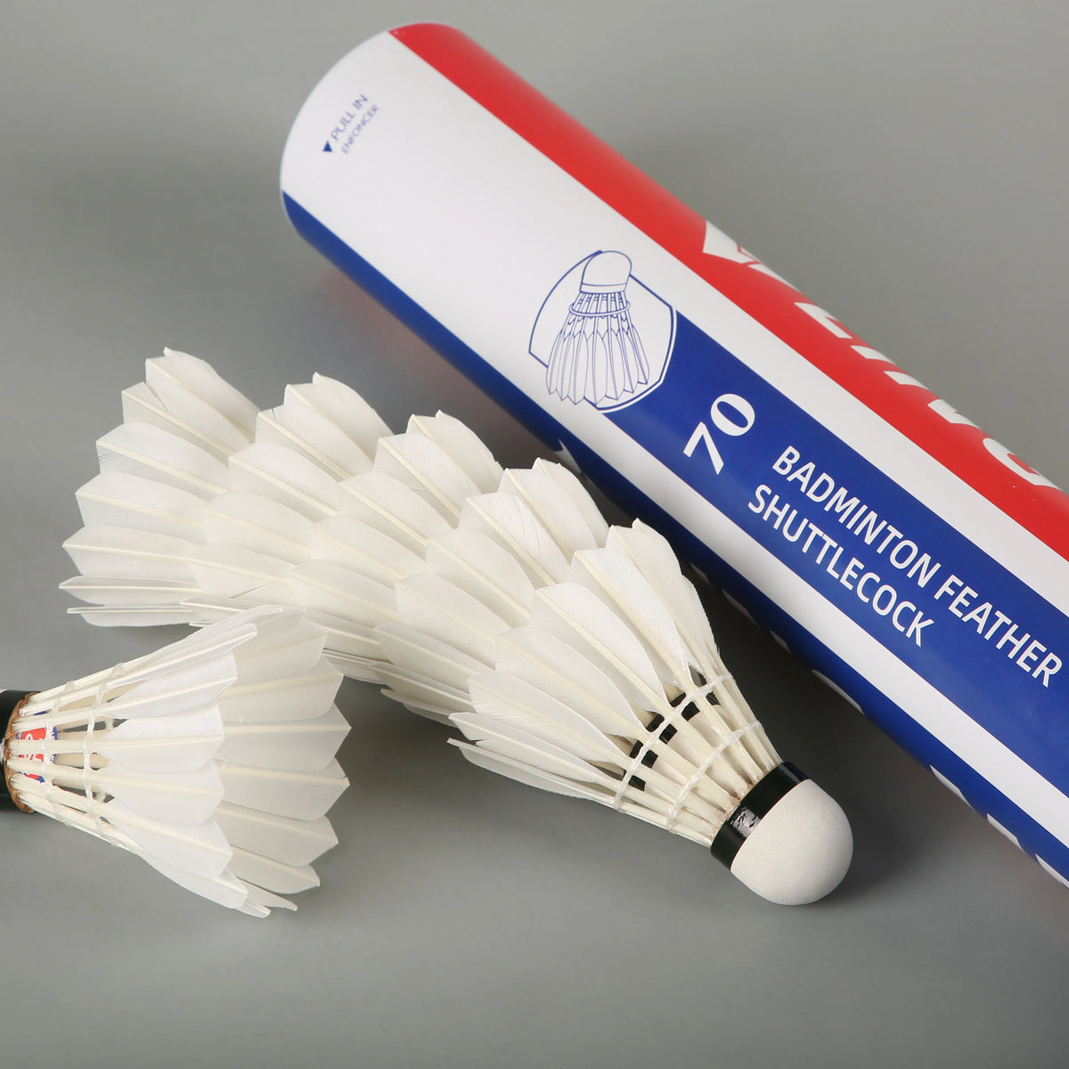 Lingmei Brand Feather Shuttlecock 70 MegaBDM